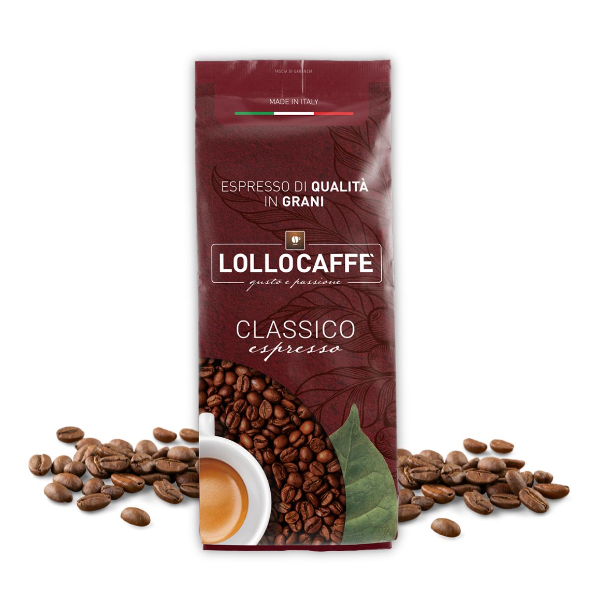 Lollo Caffe Classico szemes kávé (1kg)